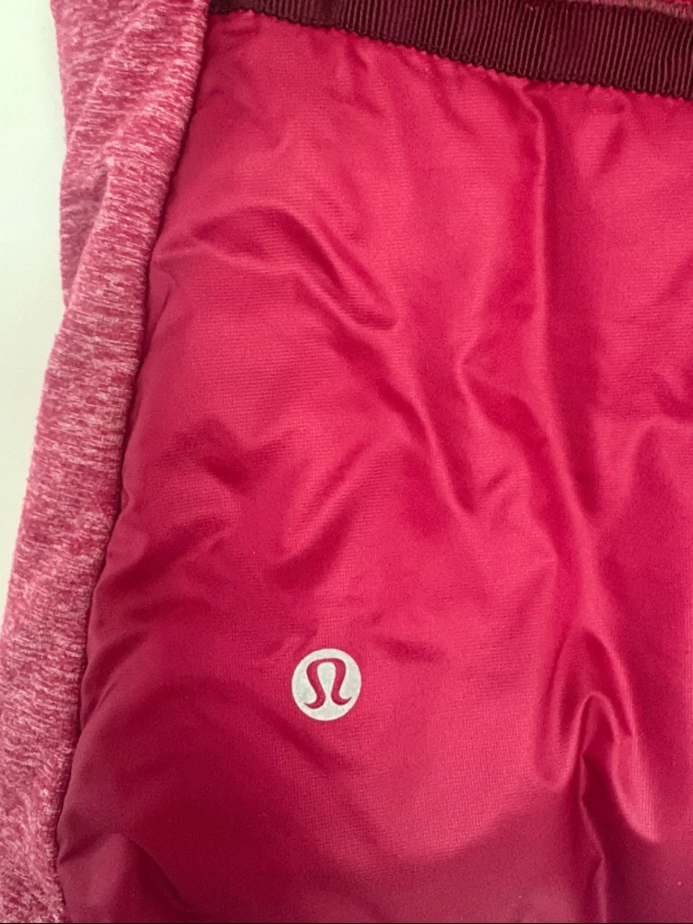 Lululemon Down For A Run Vest in the color Berry Rumble 6 - Picture 9 of 13